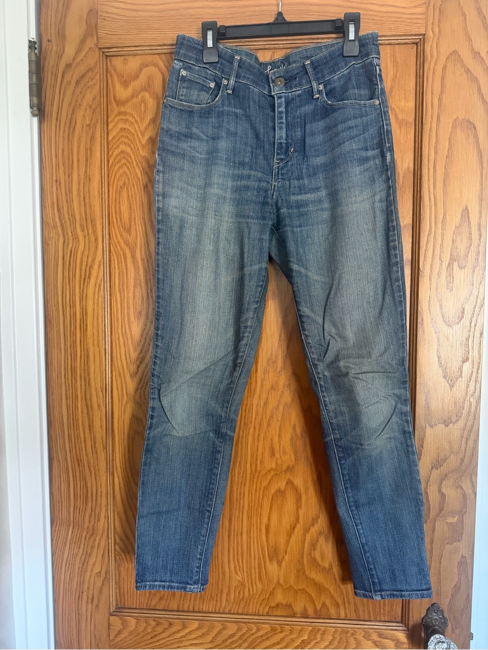 Levi’s High Rise Demi Curve Ankle Skinny Jeans